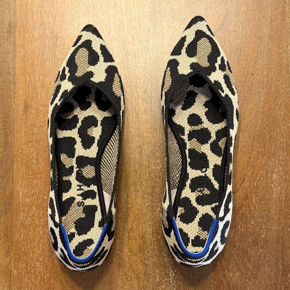 Rothy's The Point in Desert Cat - Size 7 - Like New